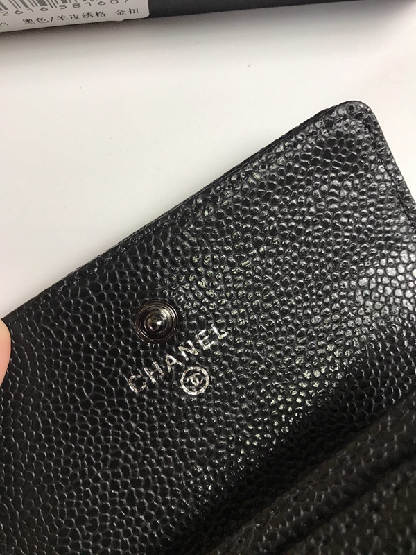 コピーシャネル激安財布角部分ディテール